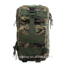 Trouxa tática militar que caminha a mochila de acampamento ao ar livre do saco de ombro do daypack